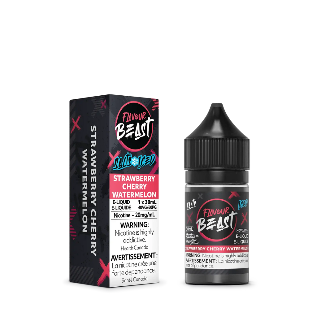 Strawberry Cherry Watermelon Iced by Flavour Beast Salt by FLAVOUR BEAST — view 2