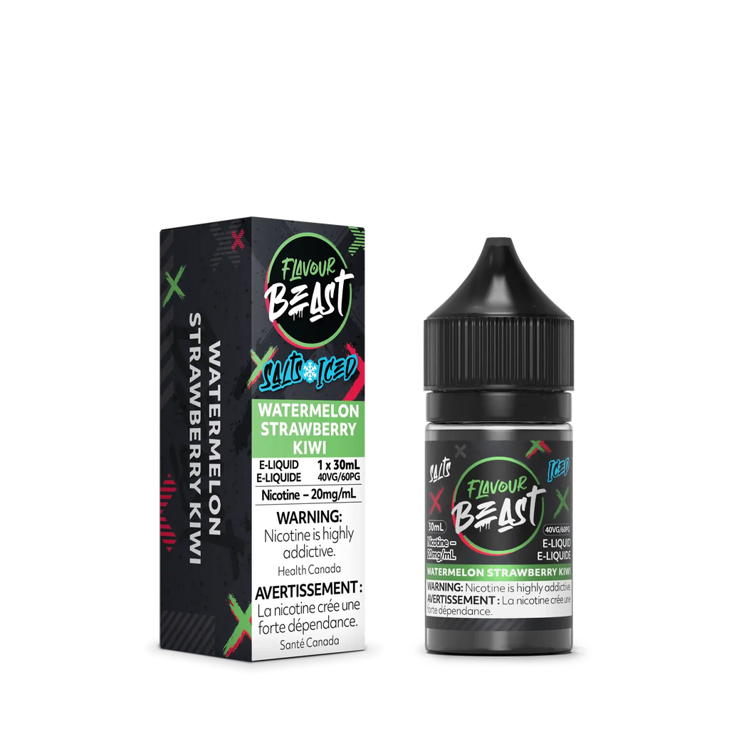 Watermelon Strawberry Kiwi Iced by Flavour Beast Salt by FLAVOUR BEAST — view 2