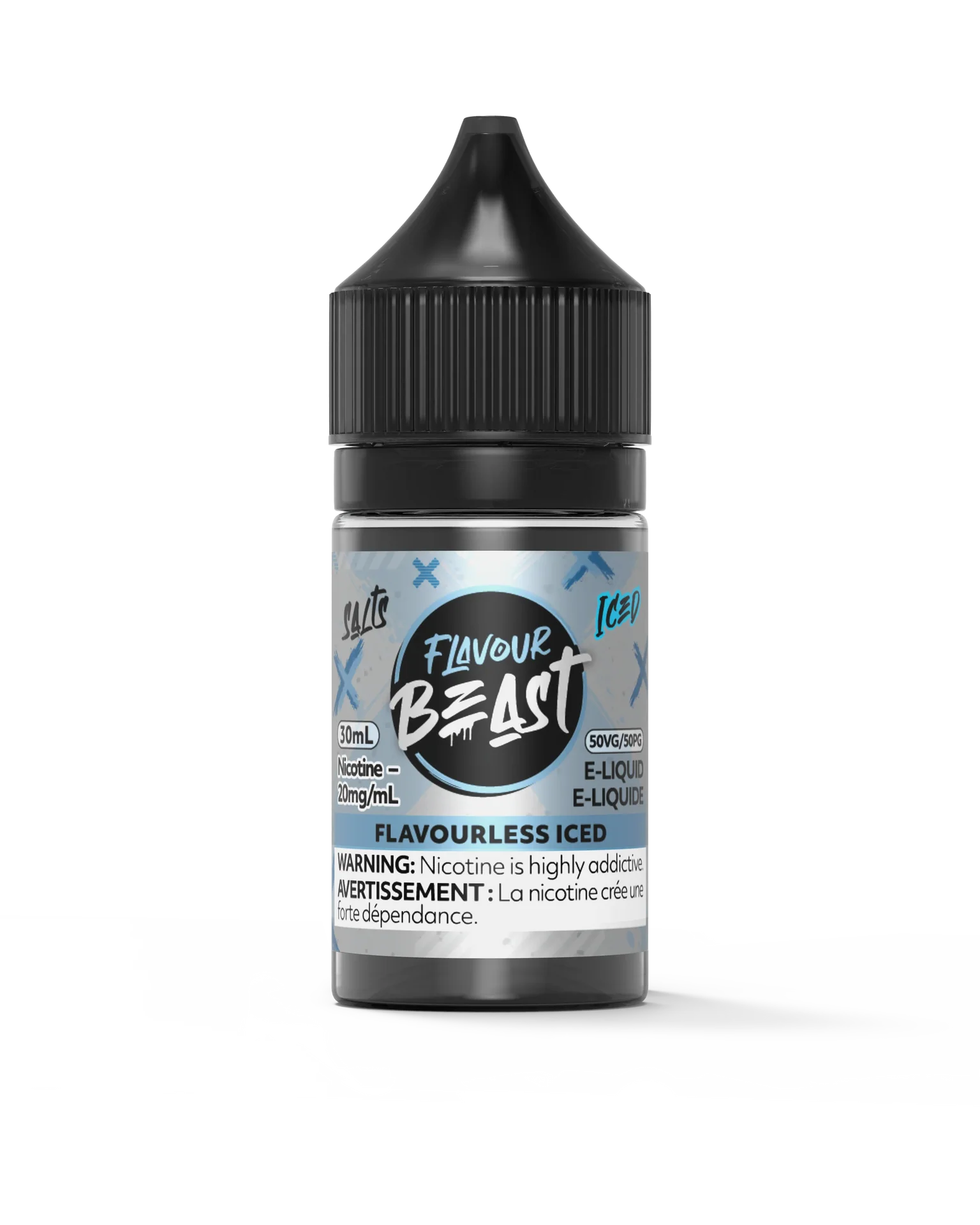 Flavourless Iced by Flavour Beast E-Liquid Salt by FLAVOUR BEAST — view 1