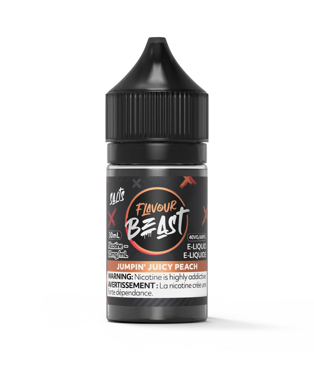 Jumpin' Juicy Peach by Flavour Beast Salt by FLAVOUR BEAST — view 1