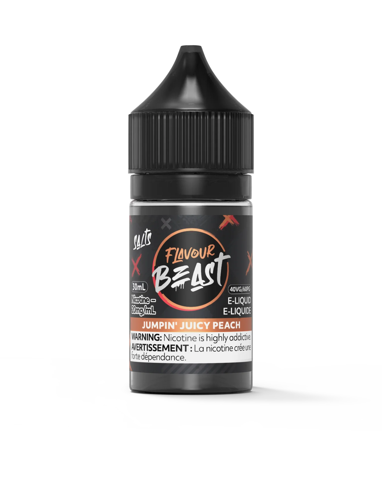 Jumpin' Juicy Peach by Flavour Beast Salt by FLAVOUR BEAST — view 1