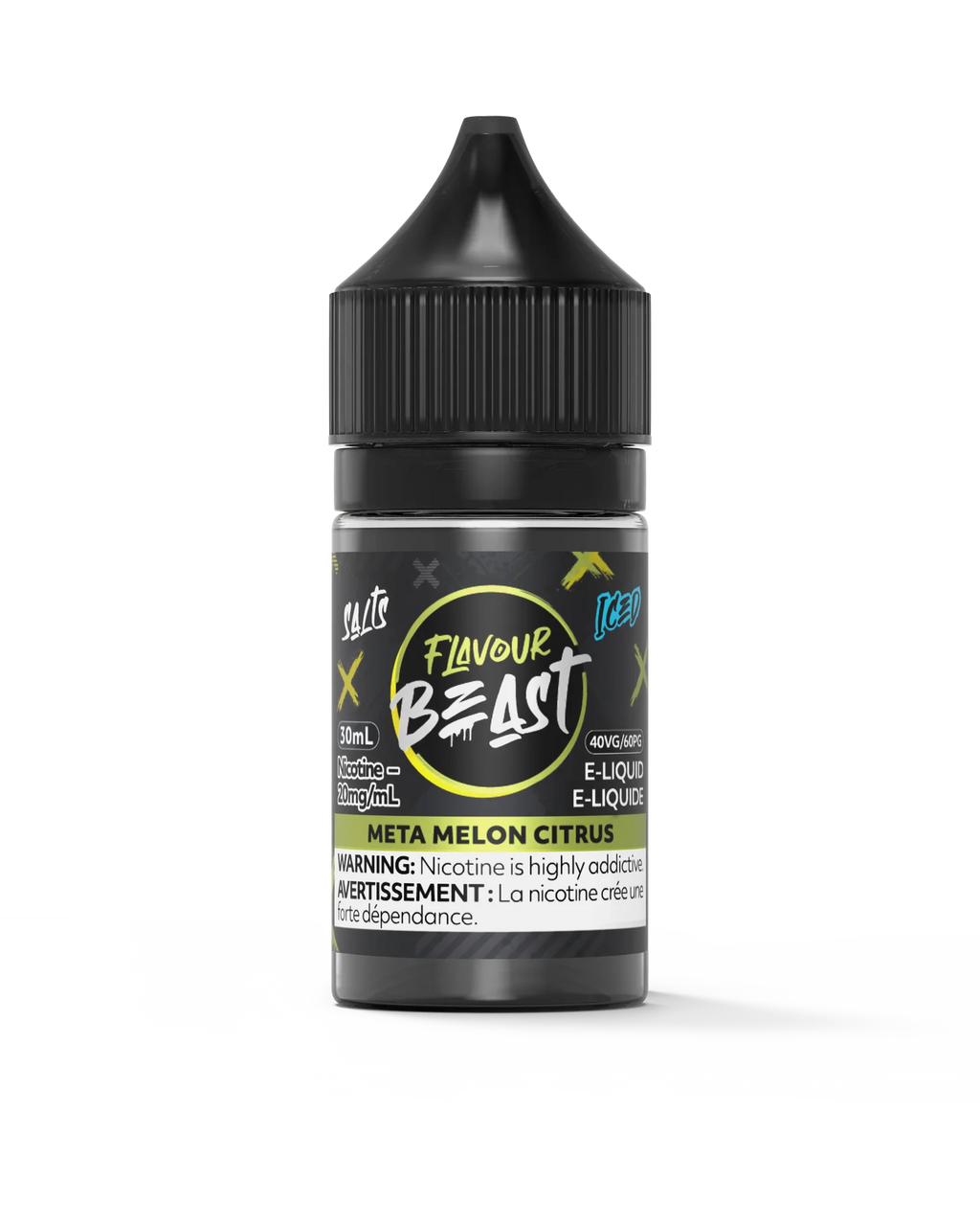 Meta Melon Citrus Iced by Flavour Beast Salt by FLAVOUR BEAST — view 1