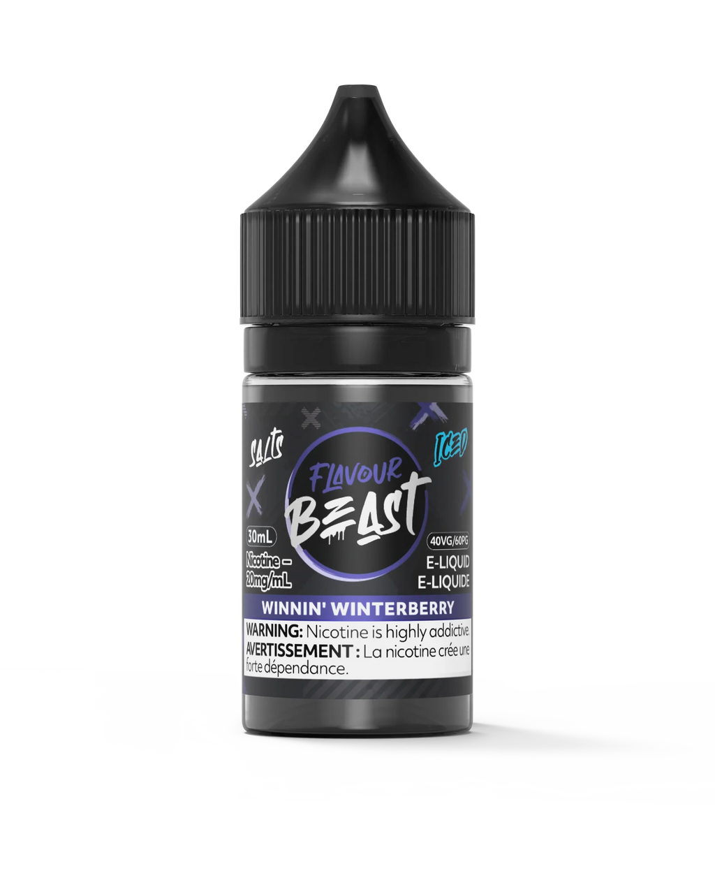 Winnin' Winterberry Iced by Flavour Beast Salt by FLAVOUR BEAST — view 1