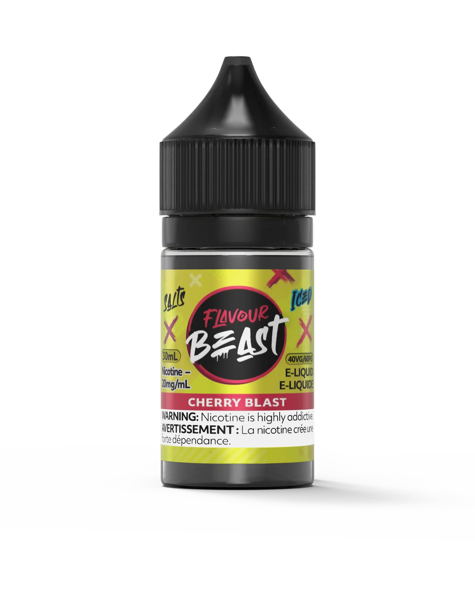 Cherry Blast Iced by Flavour Beast Salt by FLAVOUR BEAST — view 1