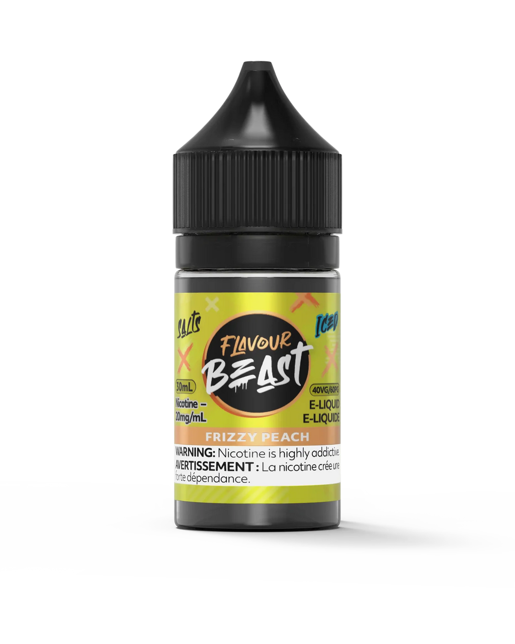 Frizzy Peach Iced by Flavour Beast Salt by FLAVOUR BEAST — view 1
