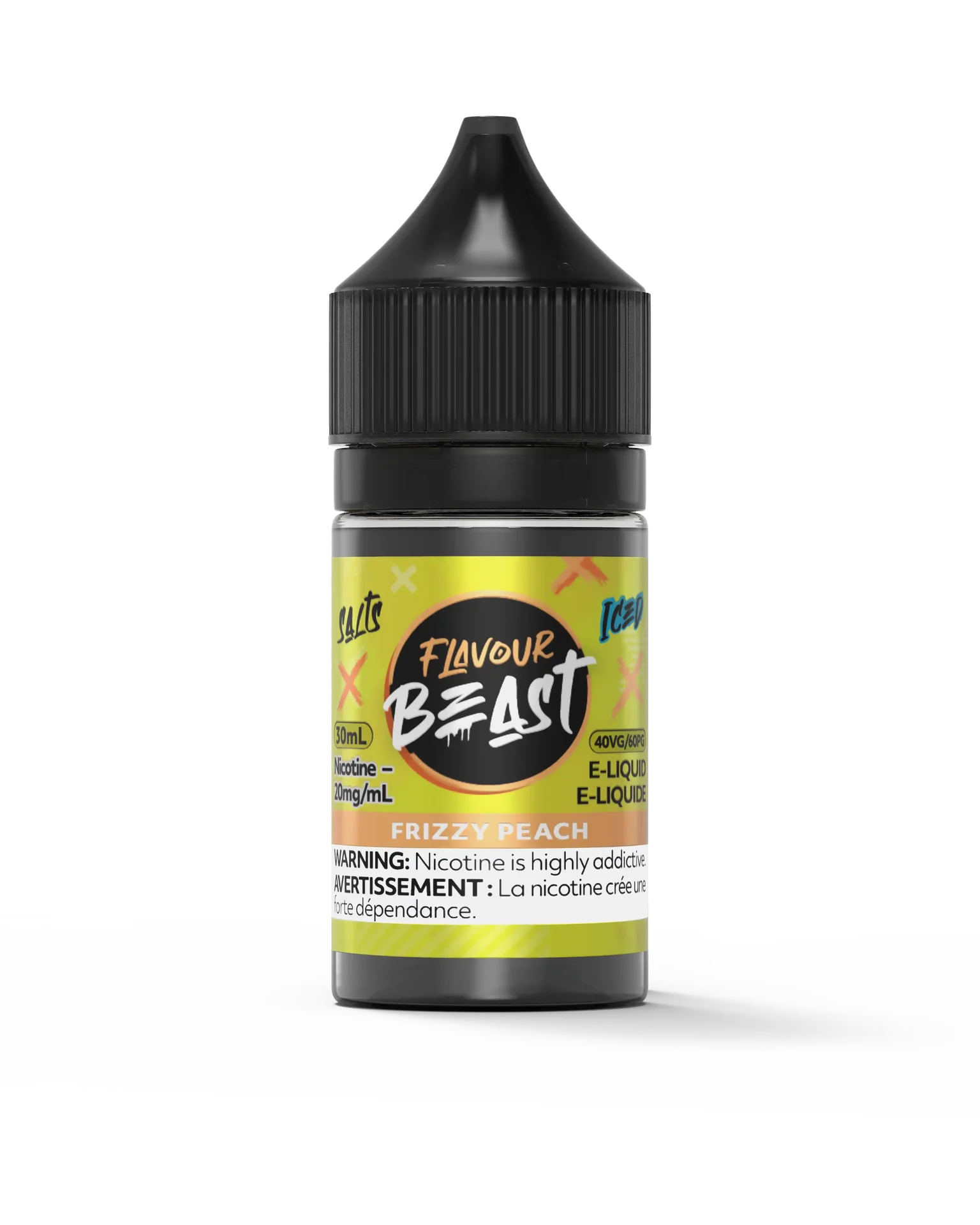 Frizzy Peach Iced by Flavour Beast Salt by FLAVOUR BEAST — view 1