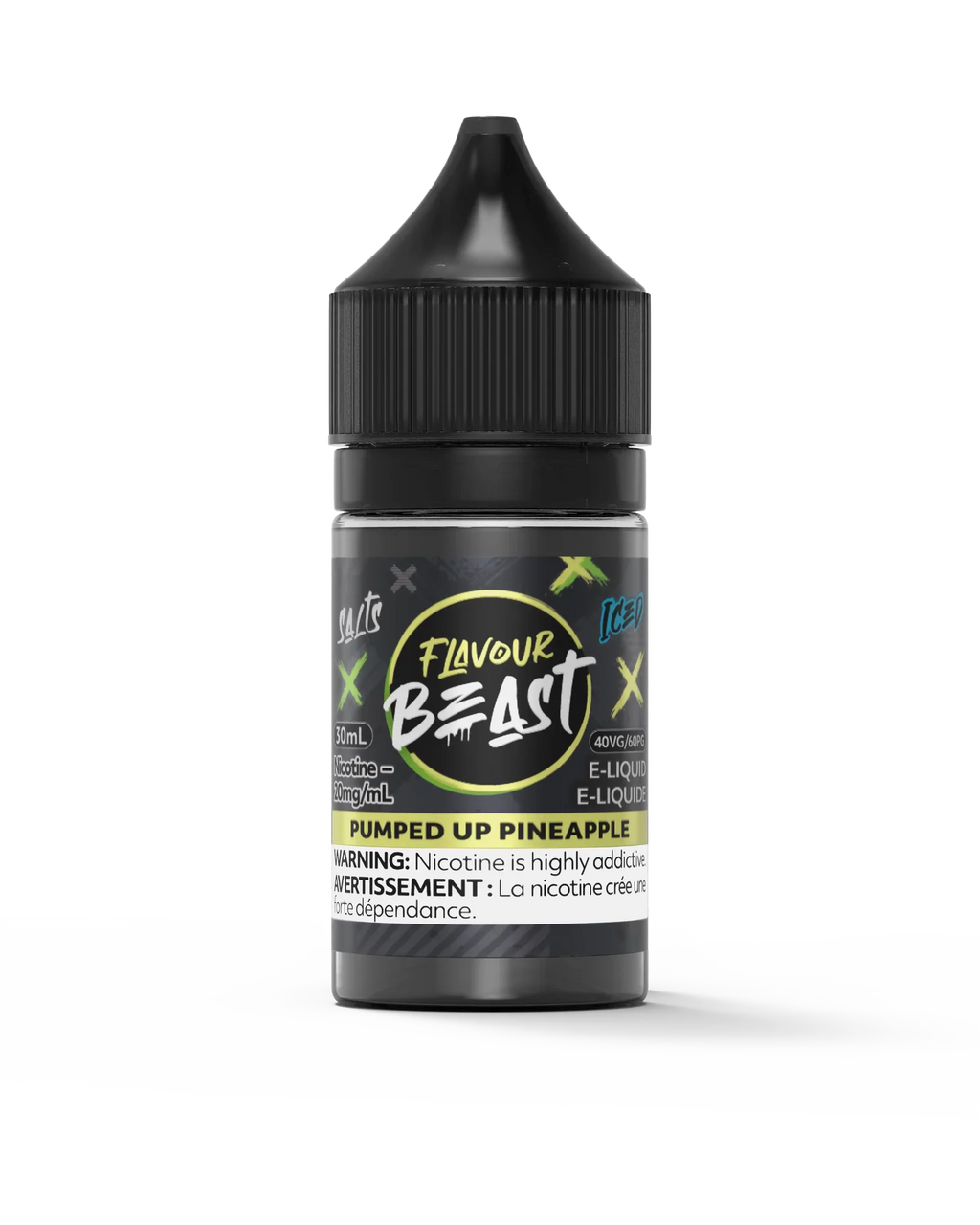 Pumped Up Pineapple Iced by Flavour Beast Salt by FLAVOUR BEAST — view 1