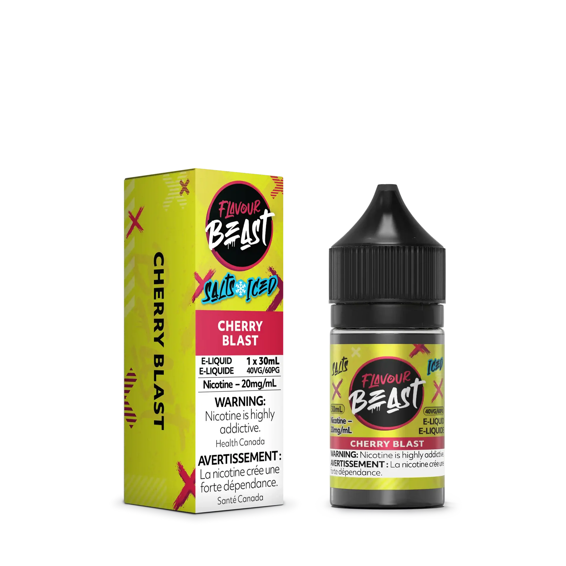 Cherry Blast Iced by Flavour Beast Salt by FLAVOUR BEAST — view 2