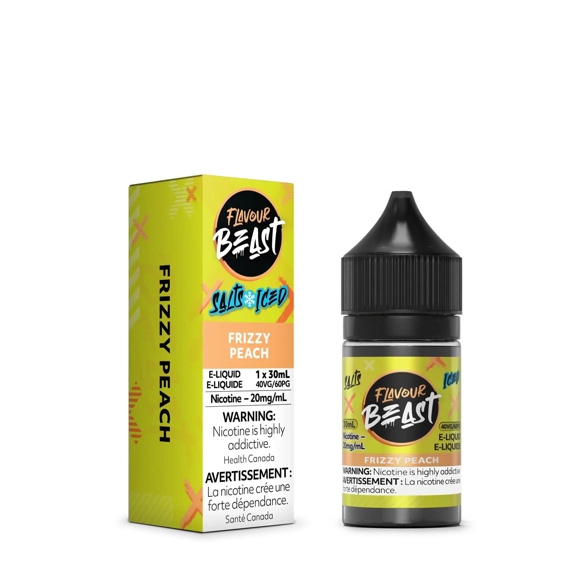 Frizzy Peach Iced by Flavour Beast Salt by FLAVOUR BEAST — view 2
