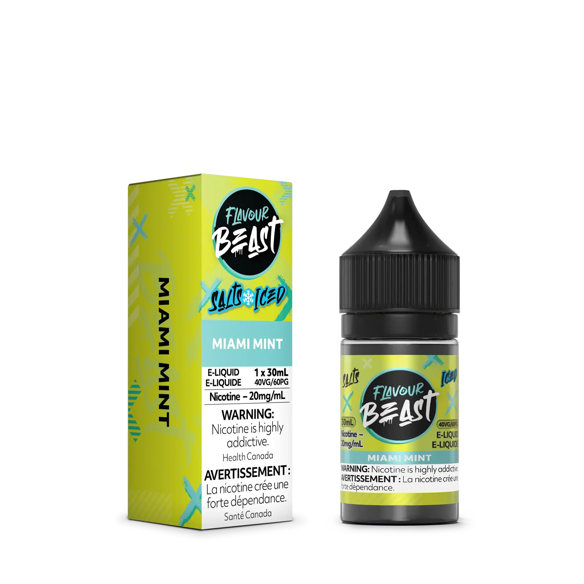 Miami Mint Iced by Flavour Beast Salt by FLAVOUR BEAST — view 2