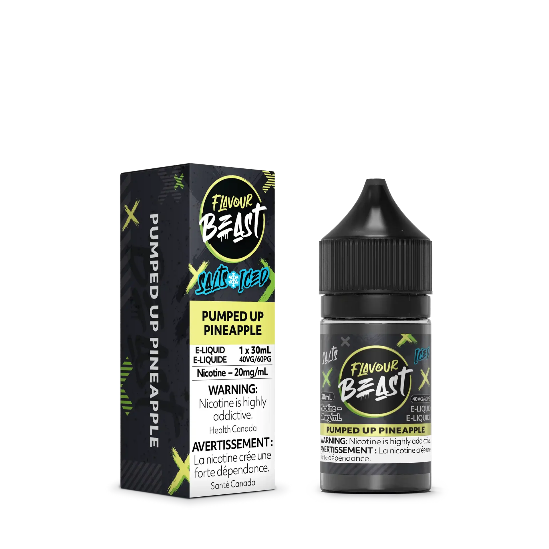 Pumped Up Pineapple Iced by Flavour Beast Salt by FLAVOUR BEAST — view 2