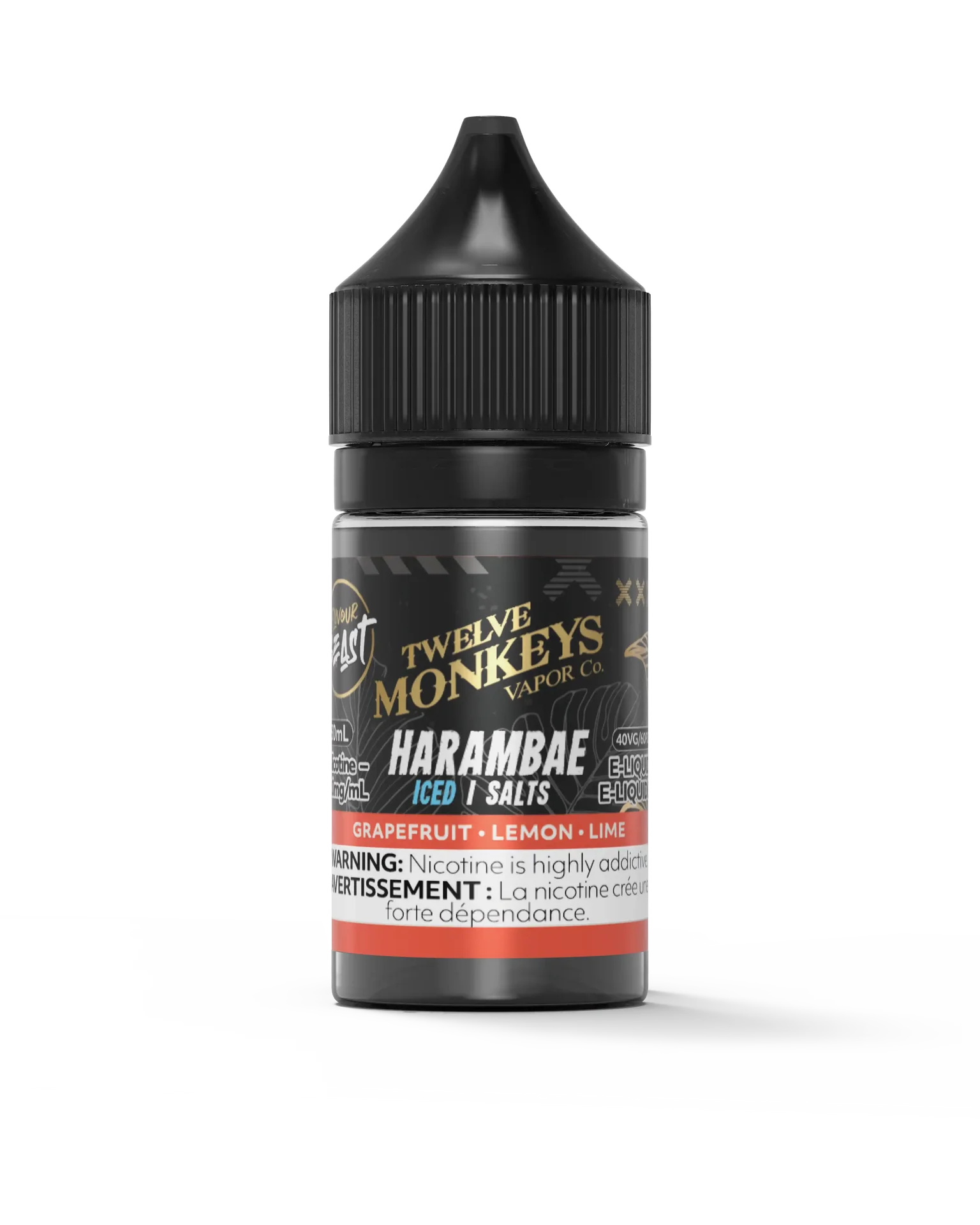 Harambae Iced by Twelve Monkeys x Flavour Beast Salt by FLAVOUR BEAST — view 1