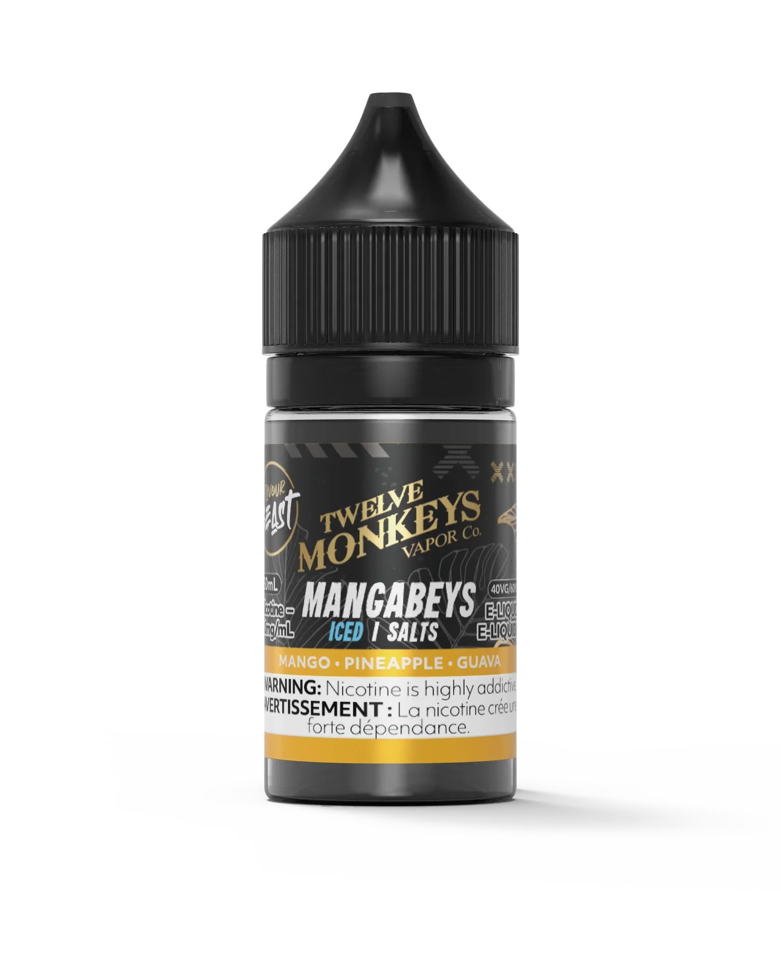 Mangabeys Iced by Twelve Monkeys x Flavour Beast Salt by FLAVOUR BEAST — view 1