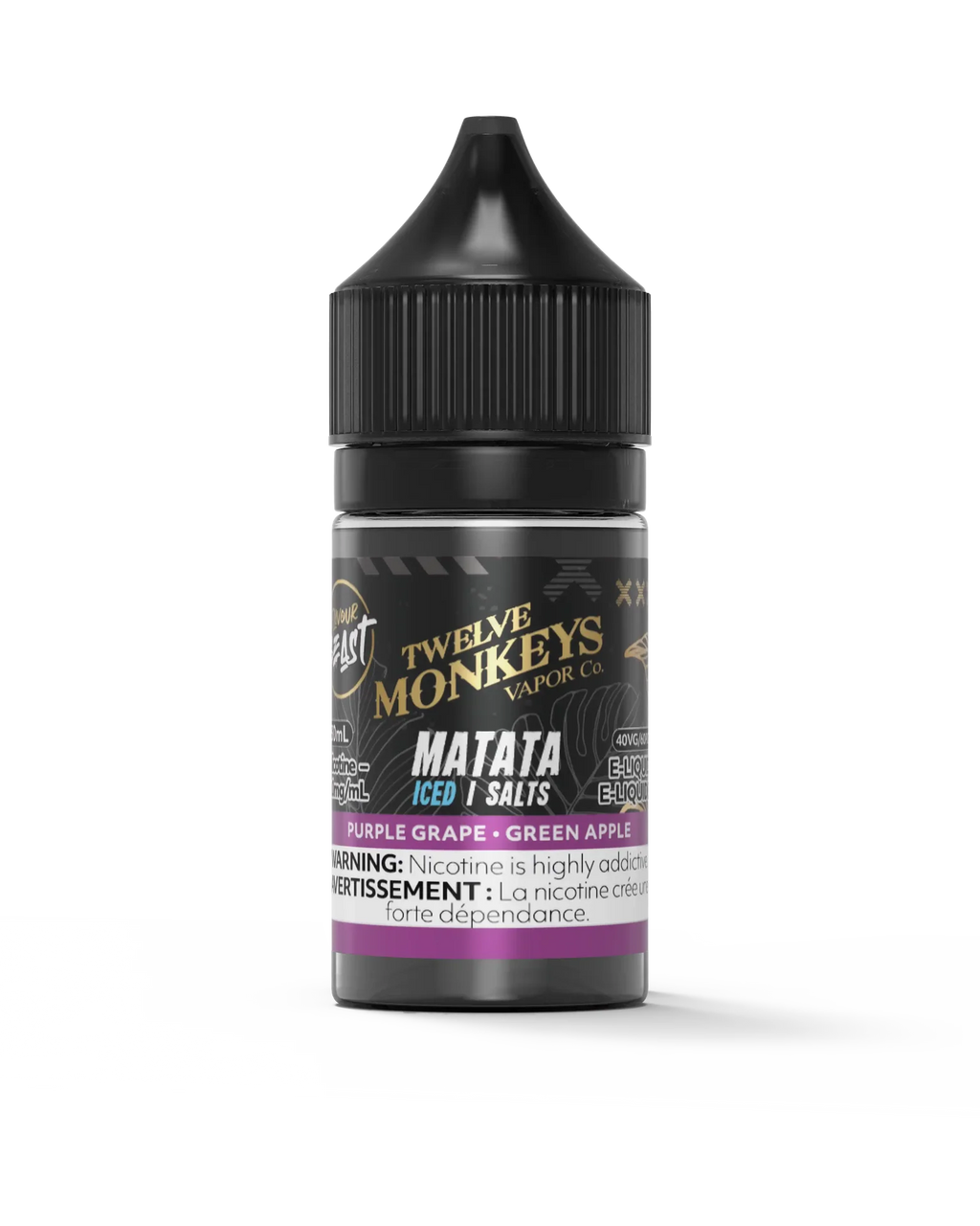 Matata Iced by Twelve Monkeys x Flavour Beast Salt by FLAVOUR BEAST — view 1