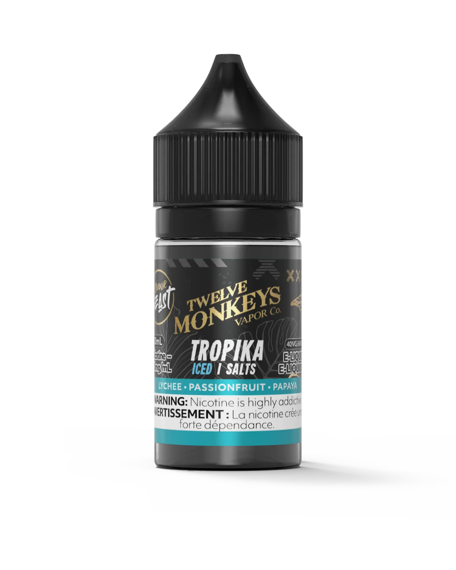 Tropika Iced by Twelve Monkeys x Flavour Beast Salt by FLAVOUR BEAST — view 1