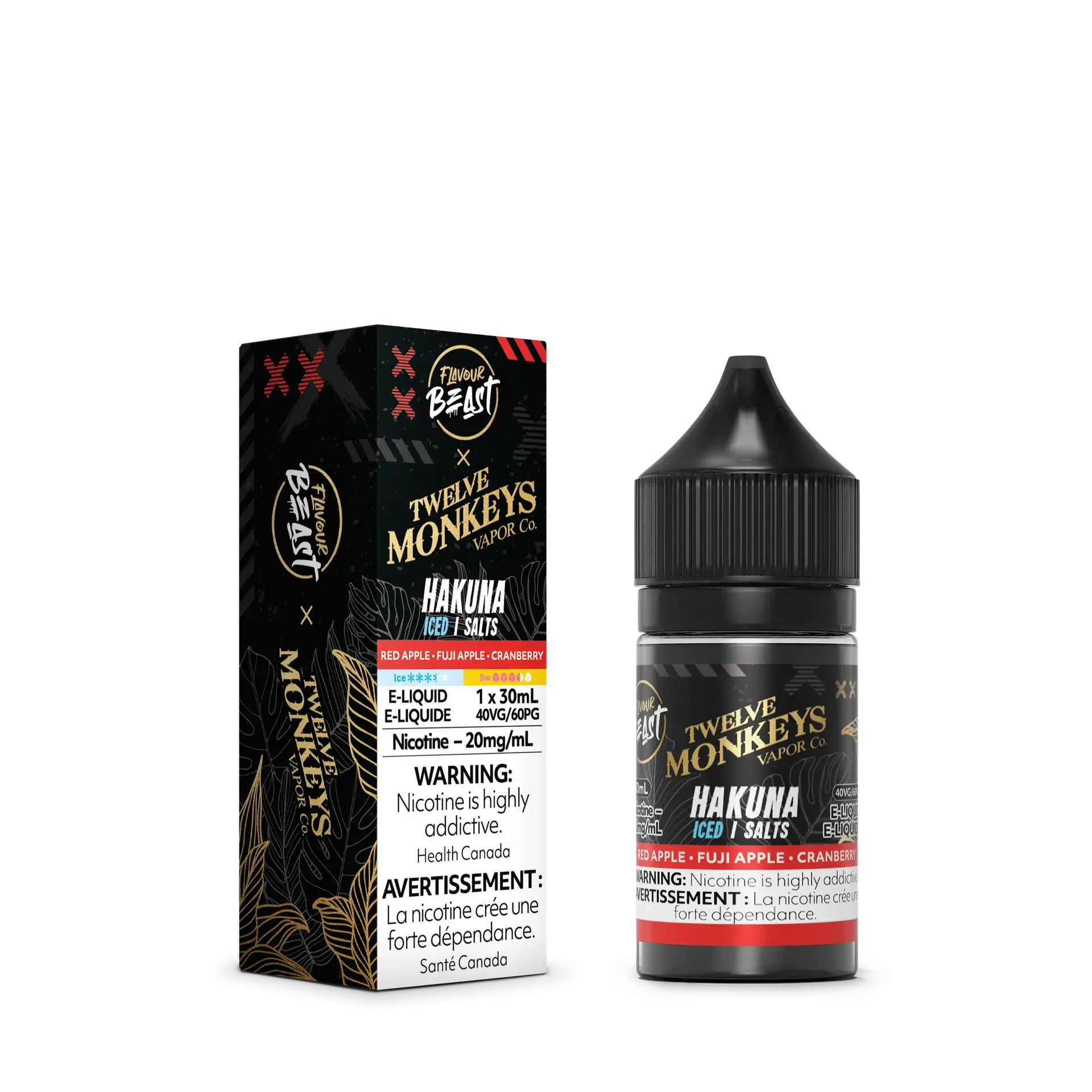Hakuna Iced by Twelve Monkeys x Flavour Beast Salt by FLAVOUR BEAST — view 2