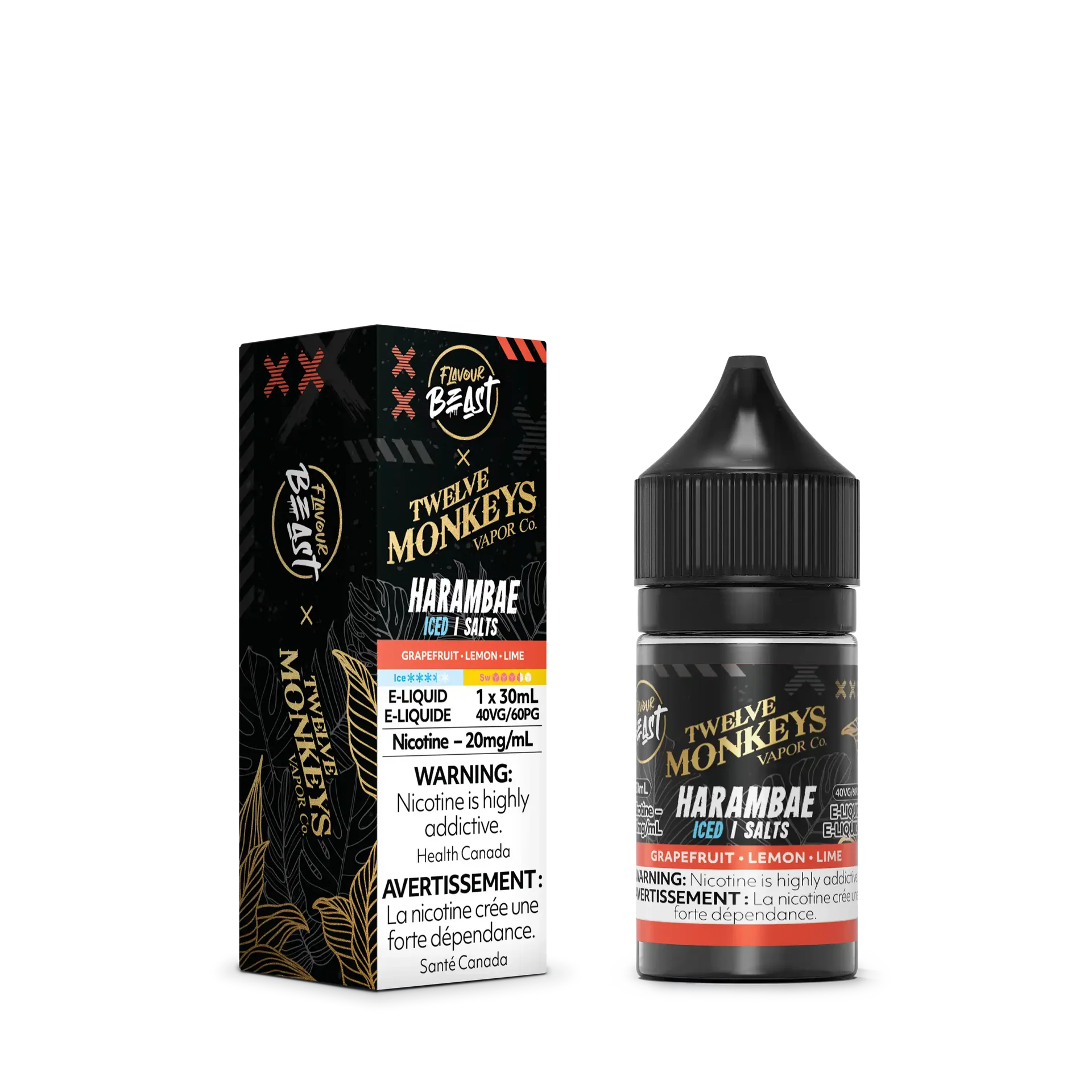 Harambae Iced by Twelve Monkeys x Flavour Beast Salt by FLAVOUR BEAST — view 2
