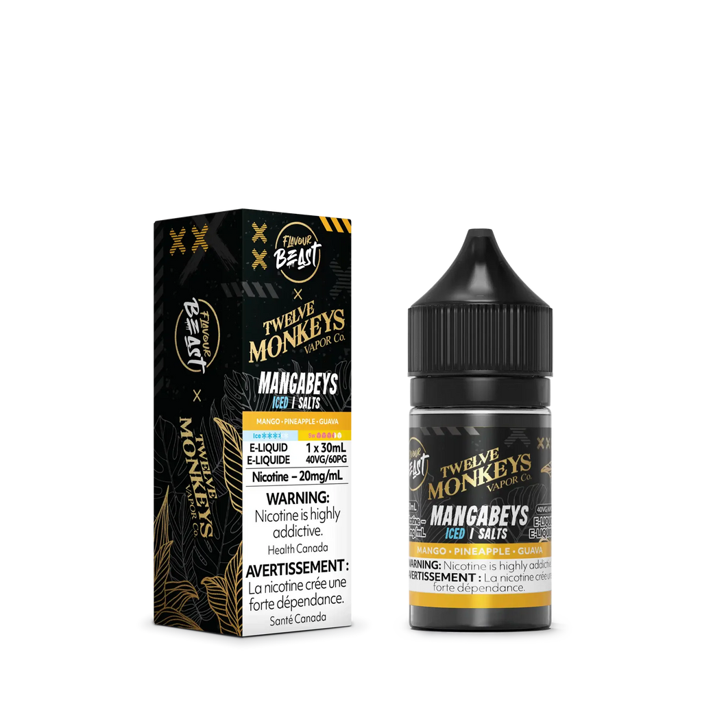 Mangabeys Iced by Twelve Monkeys x Flavour Beast Salt by FLAVOUR BEAST — view 2