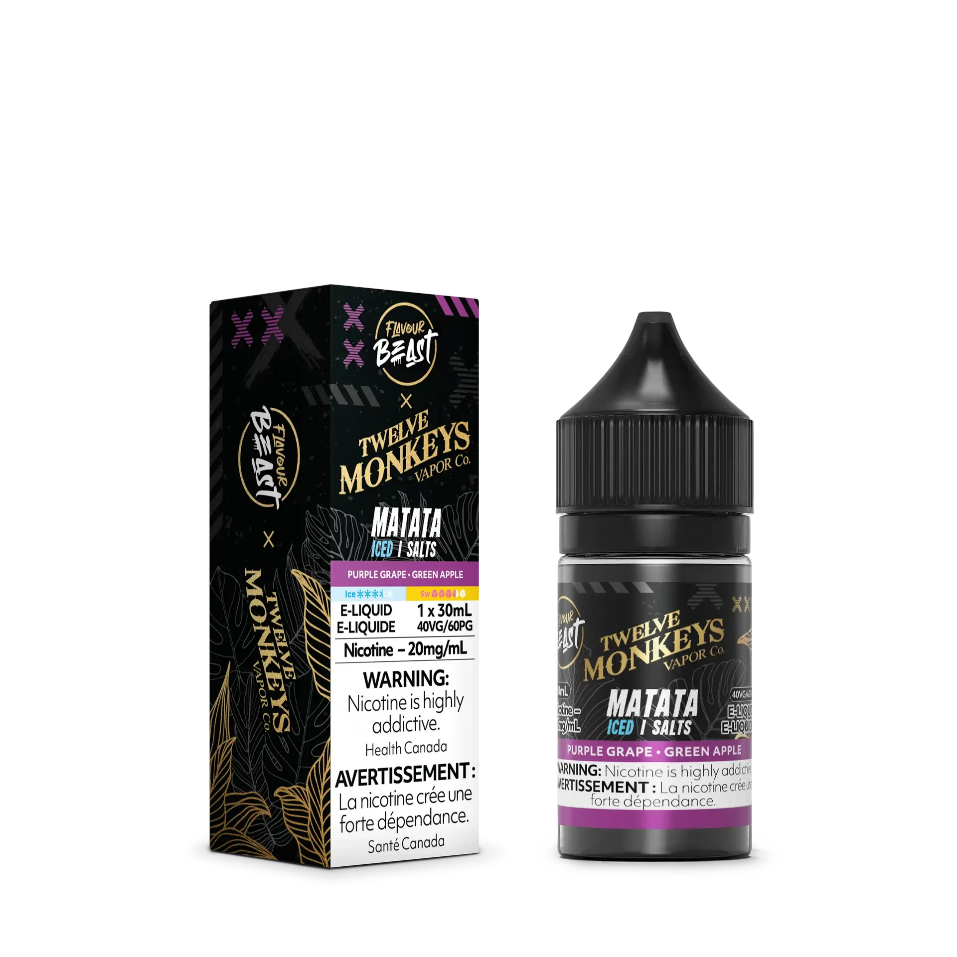 Matata Iced by Twelve Monkeys x Flavour Beast Salt by FLAVOUR BEAST — view 2