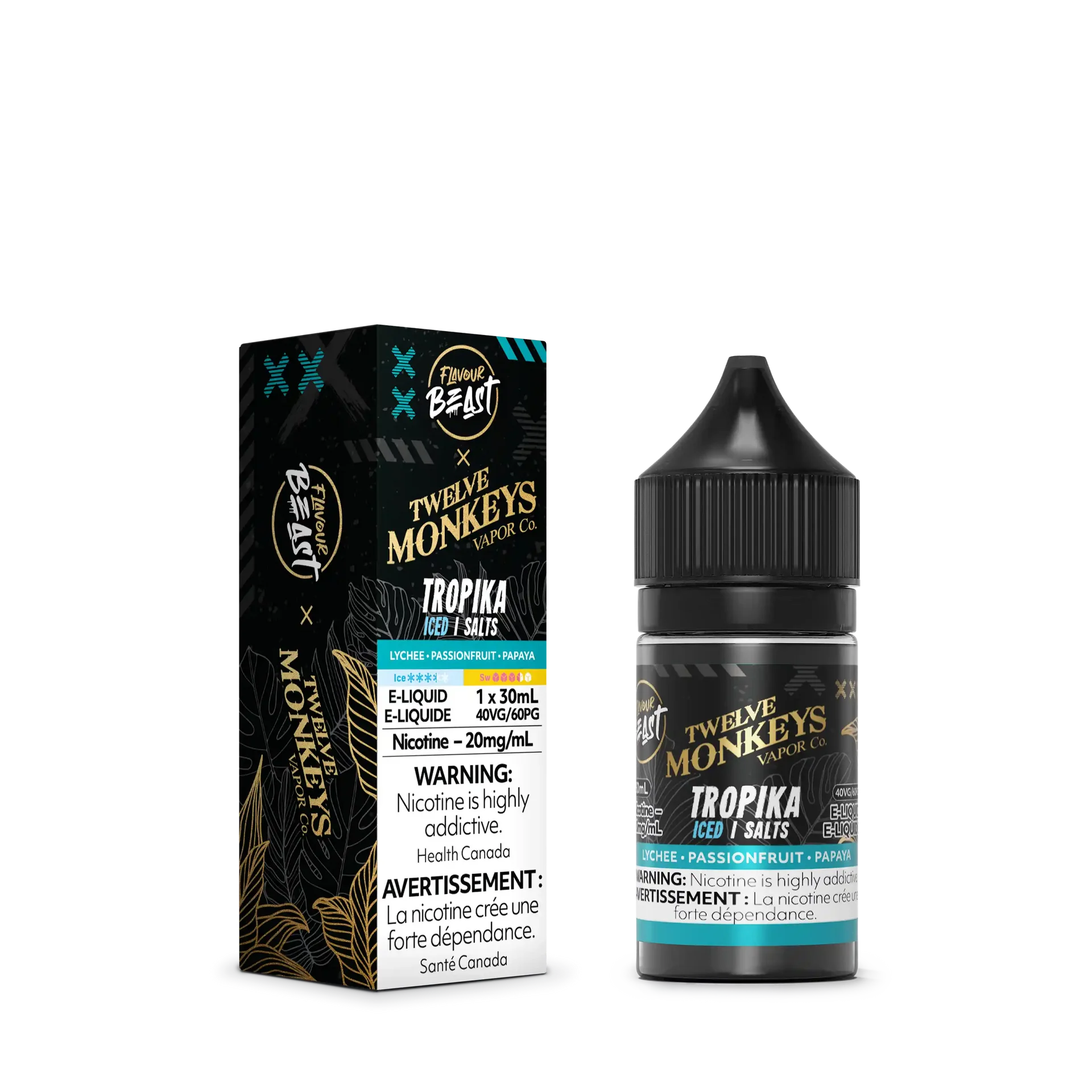 Tropika Iced by Twelve Monkeys x Flavour Beast Salt by FLAVOUR BEAST — view 2