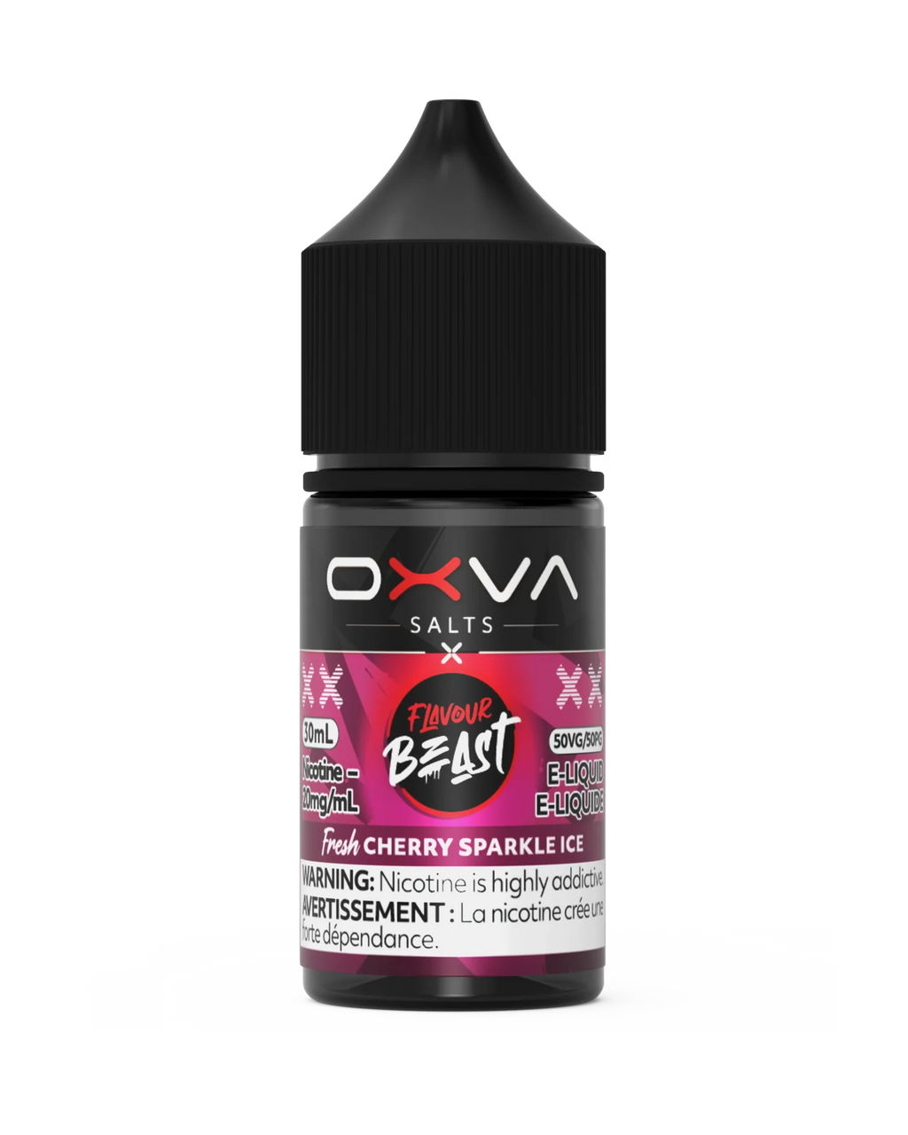 Fresh Cherry Sparkle Ice by Flavour Beast x OXVA E-Liquid Salt by FLAVOUR BEAST X OXVA — view 1