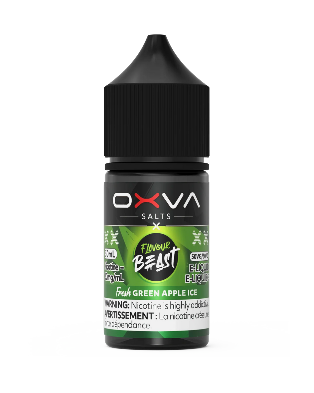 Fresh Green Apple Ice by Flavour Beast x OXVA E-Liquid Salt - view 1