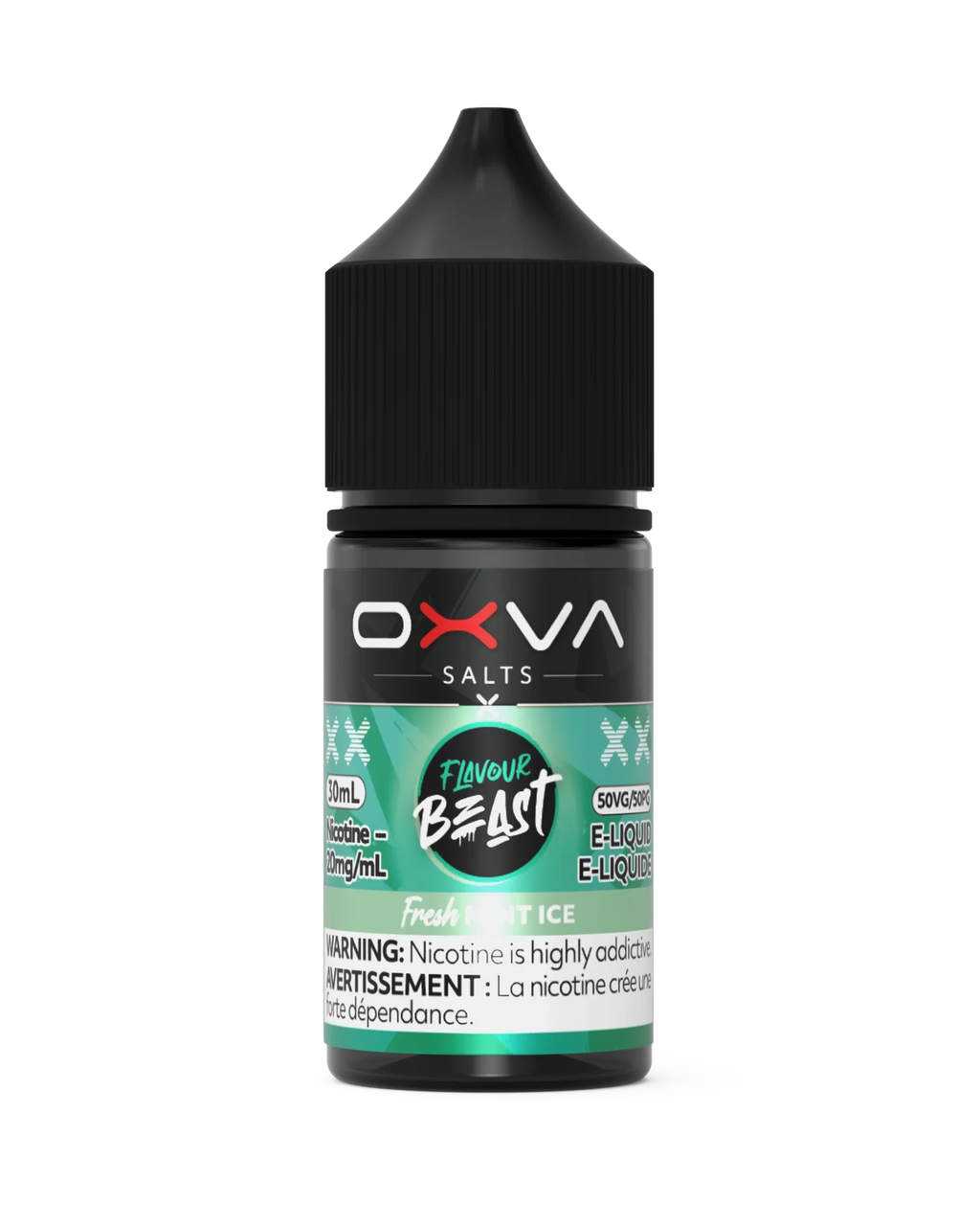 Fresh Mint Ice by Flavour Beast x OXVA E-Liquid Salt - view 1