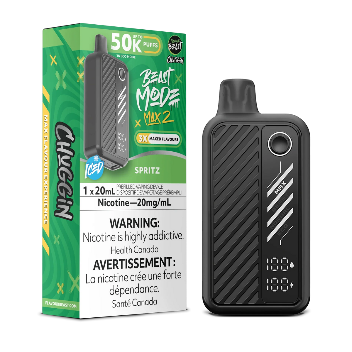 Spritz Iced Flavour Beast Mode Max 2 - Disposable 50K
