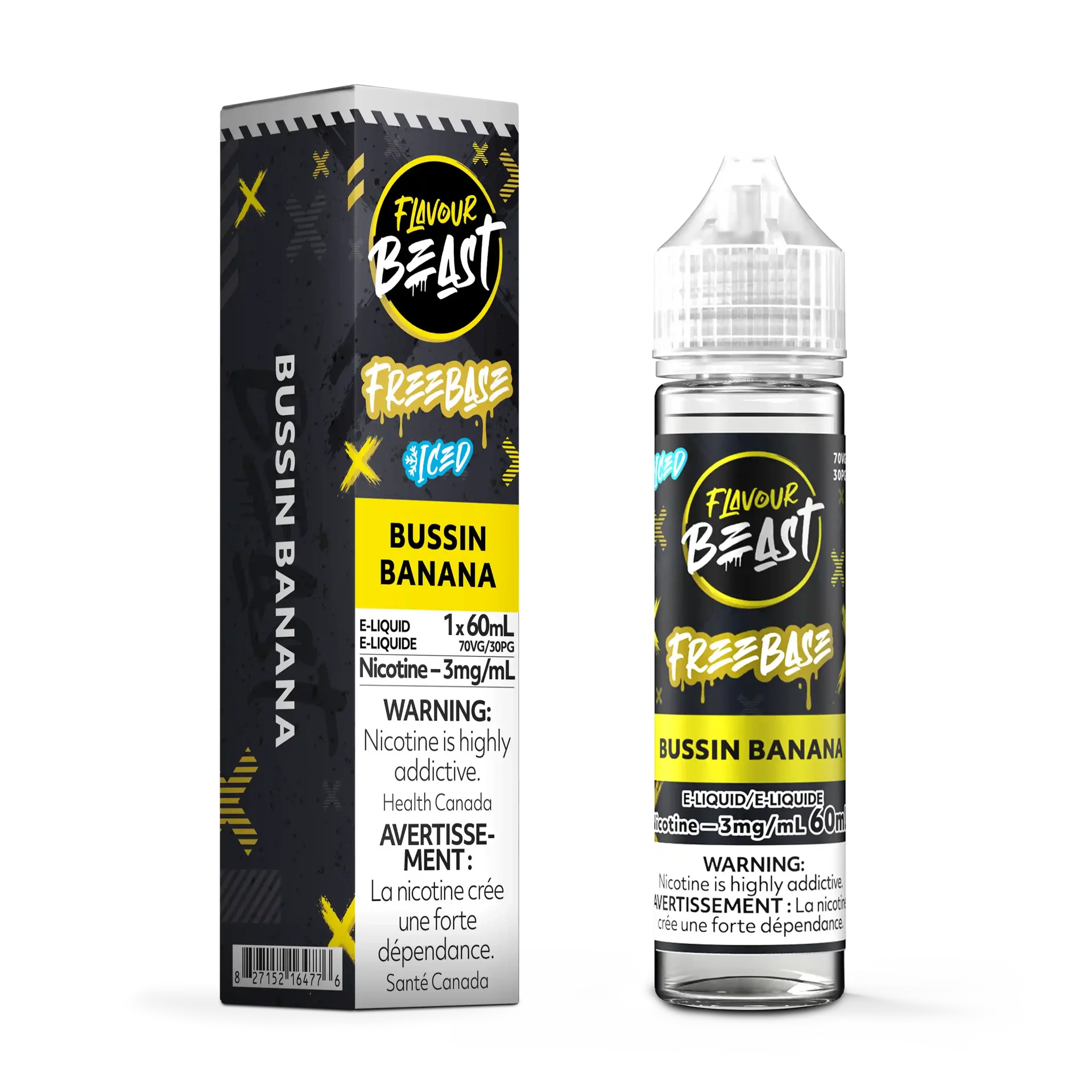 Bussin Banana Iced by Flavour Beast by FLAVOUR BEAST — view 2