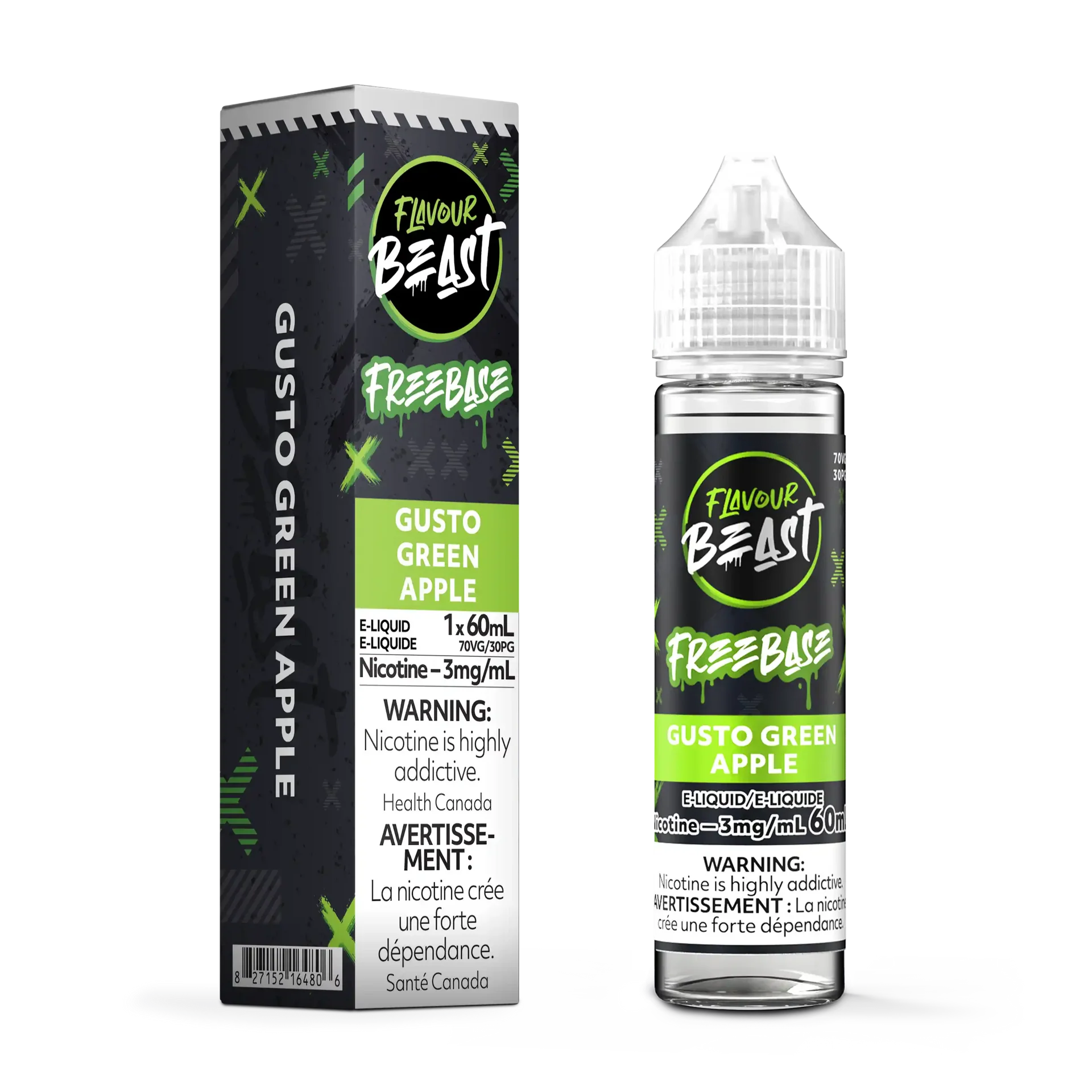 Gusto Green Apple by Flavour Beast by FLAVOUR BEAST — view 2