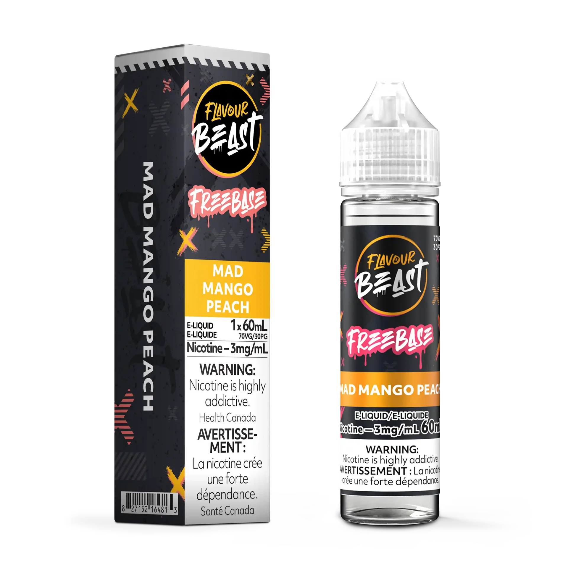 Mad Mango Peach by Flavour Beast by FLAVOUR BEAST — view 2