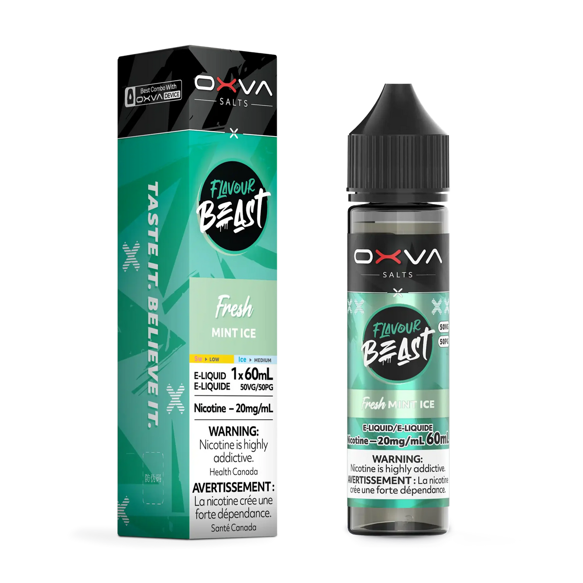 Fresh Mint Ice packaging