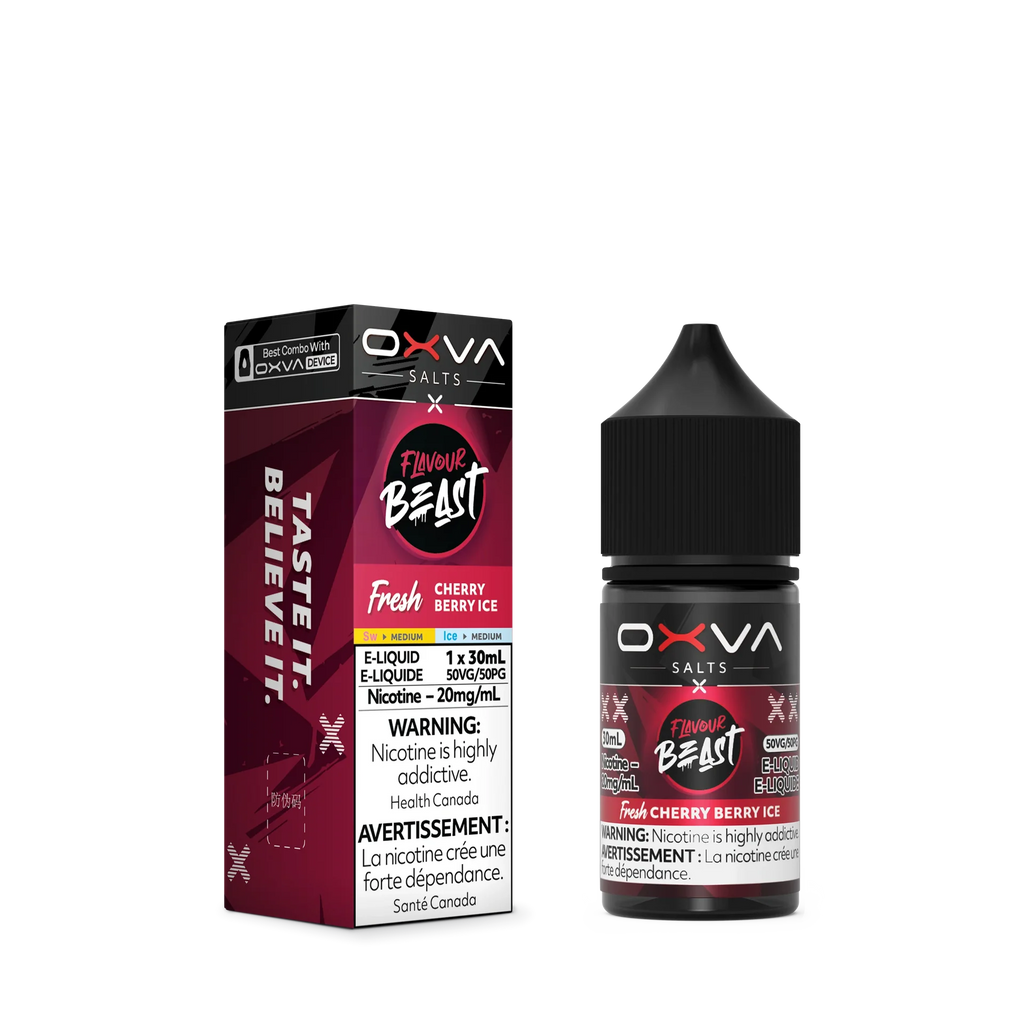 Fresh Cherry Berry Ice by Flavour Beast x OXVA E-Liquid Salt - view 2