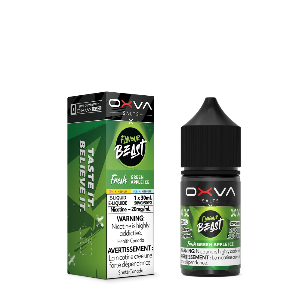 Fresh Green Apple Ice by Flavour Beast x OXVA E-Liquid Salt - view 2