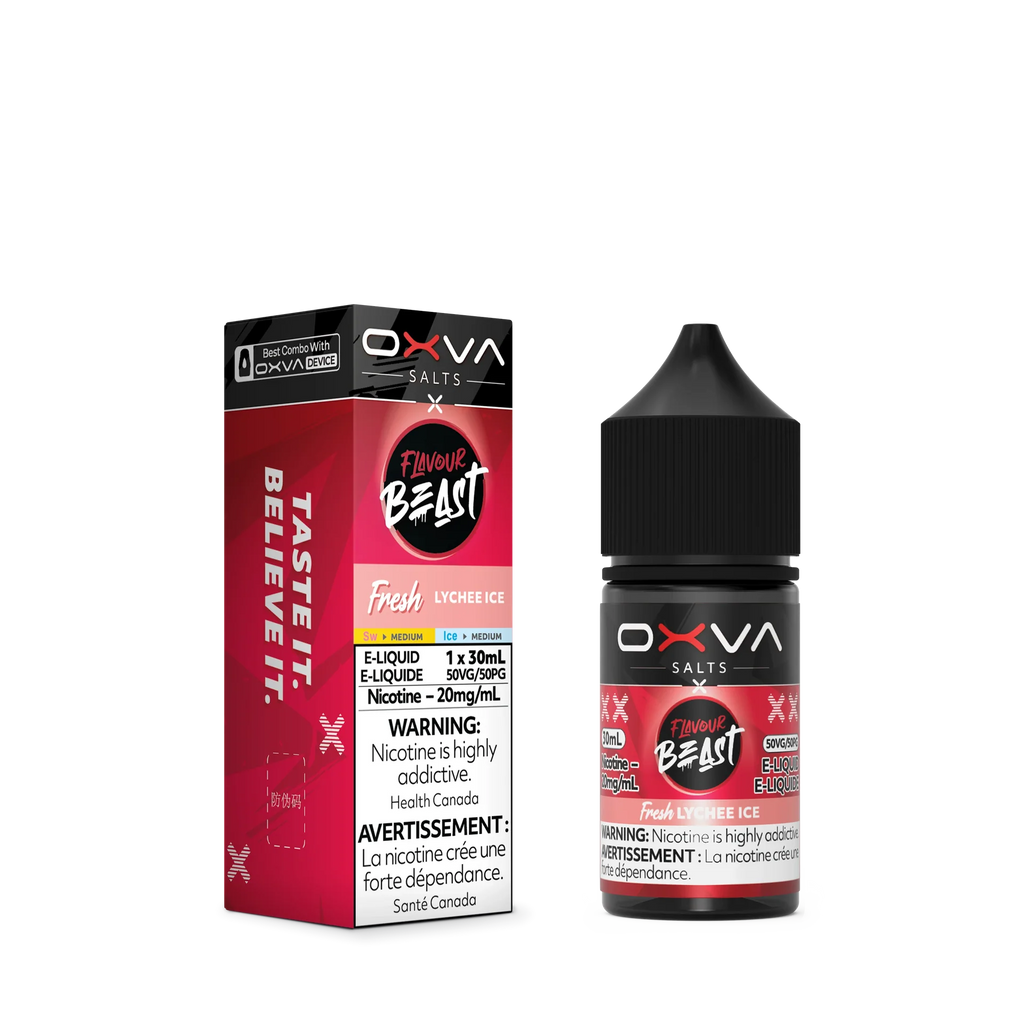 Fresh Lychee Ice by Flavour Beast x OXVA E-Liquid Salt by FLAVOUR BEAST X OXVA — view 2