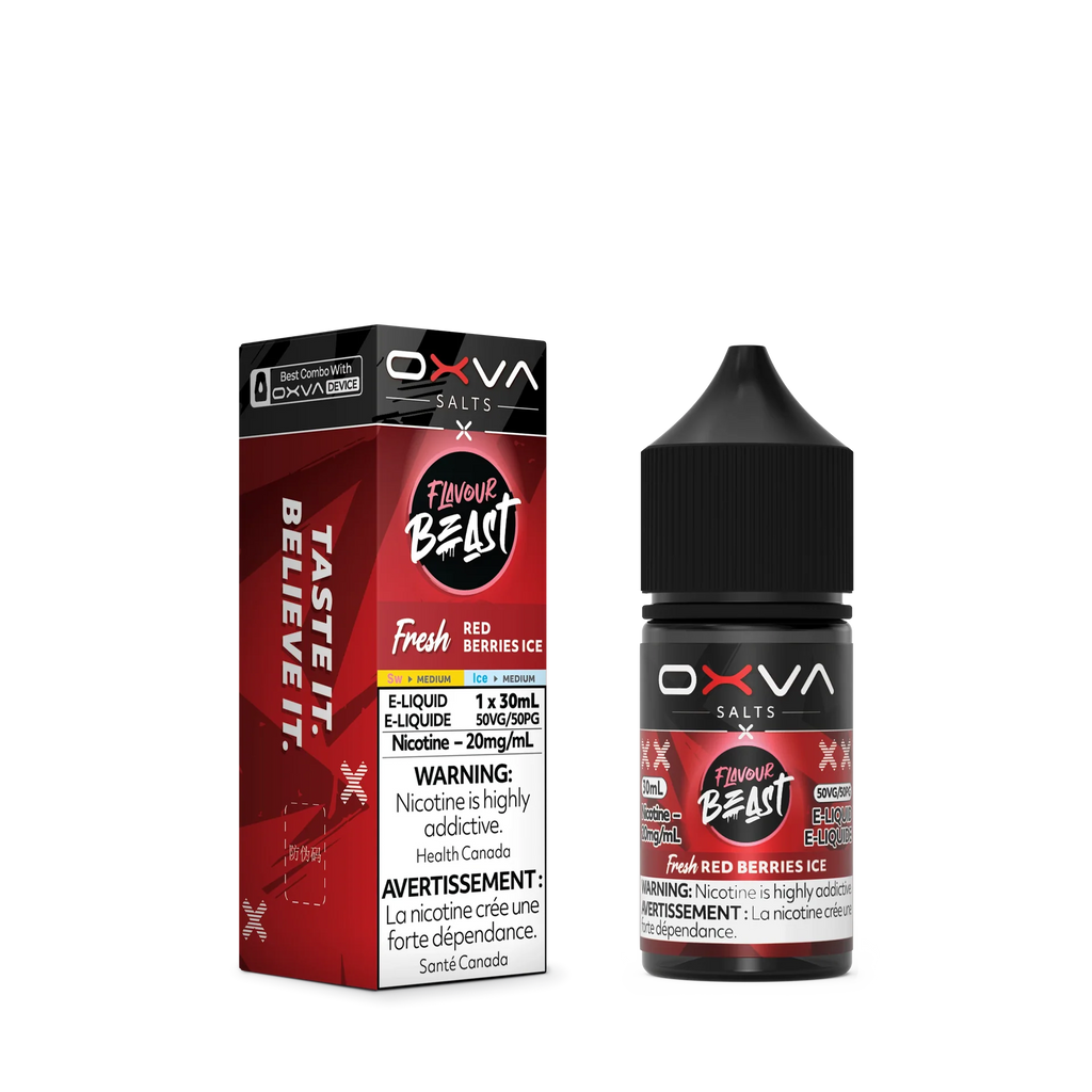 Fresh Red Berries Ice by Flavour Beast x OXVA E-Liquid Salt - view 2