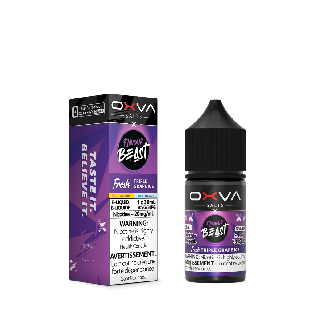 Fresh Triple Grape Ice by Flavour Beast x OXVA E-Liquid Salt - view 2