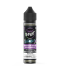 Flavour Beast Salt Grapplin' Grape Sour Apple Iced 30ml e-liquid bottle with black cap and purple label.