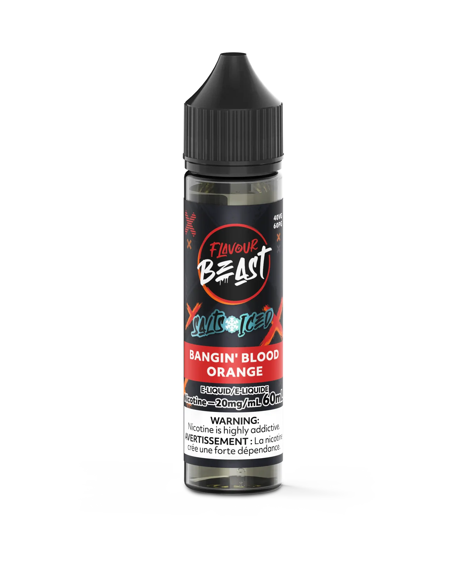 Bangin' Blood Orange Iced by Flavour Beast Salt by FLAVOUR BEAST — view 3