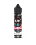 STR8 Up Strawberry Banana Iced Flavour Beast Salt e-liquid bottle, black label with pink and white text.