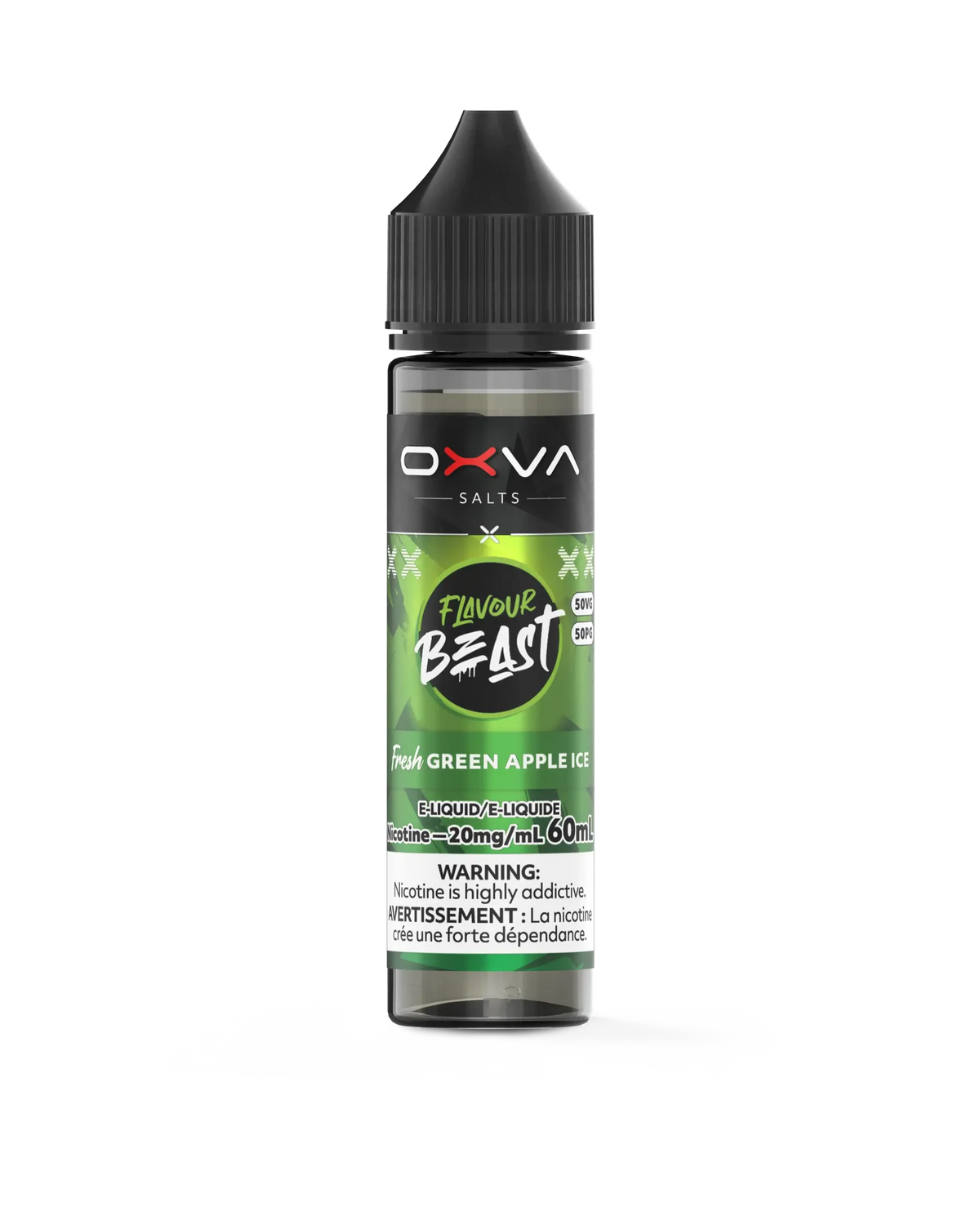 Fresh Green Apple Ice 60mL bottle