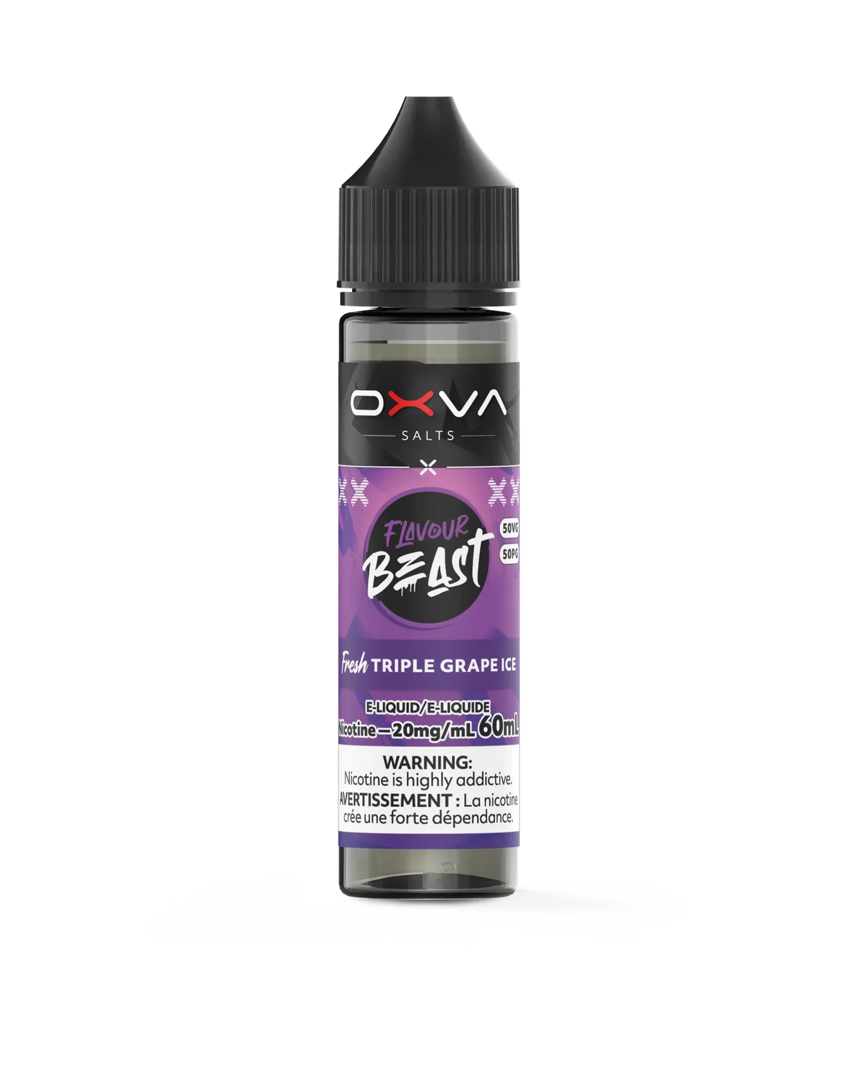 Fresh Triple Grape Ice 60mL bottle