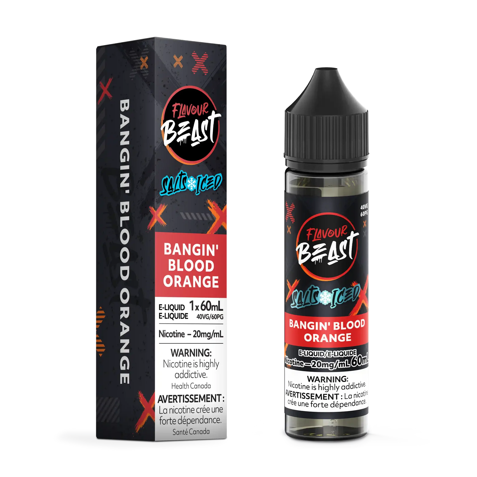 Bangin' Blood Orange Iced by Flavour Beast Salt by FLAVOUR BEAST — view 4