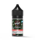 Flavour Beast Chuggin' Series Salt E-Liquid, Canada D Iced flavor, 60mL bottle with black cap.