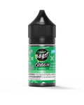 Flavour Beast Chuggin' Series Salt Spritz Iced 30mL e-liquid bottle with black cap and green label.
