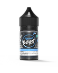 Flavour Beast Salt Boss Blueberry Iced 30mL e-liquid bottle with black cap and blue label.