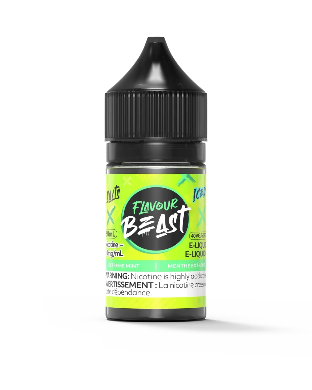 Extreme Mint Iced by Flavour Beast Salt - view 1