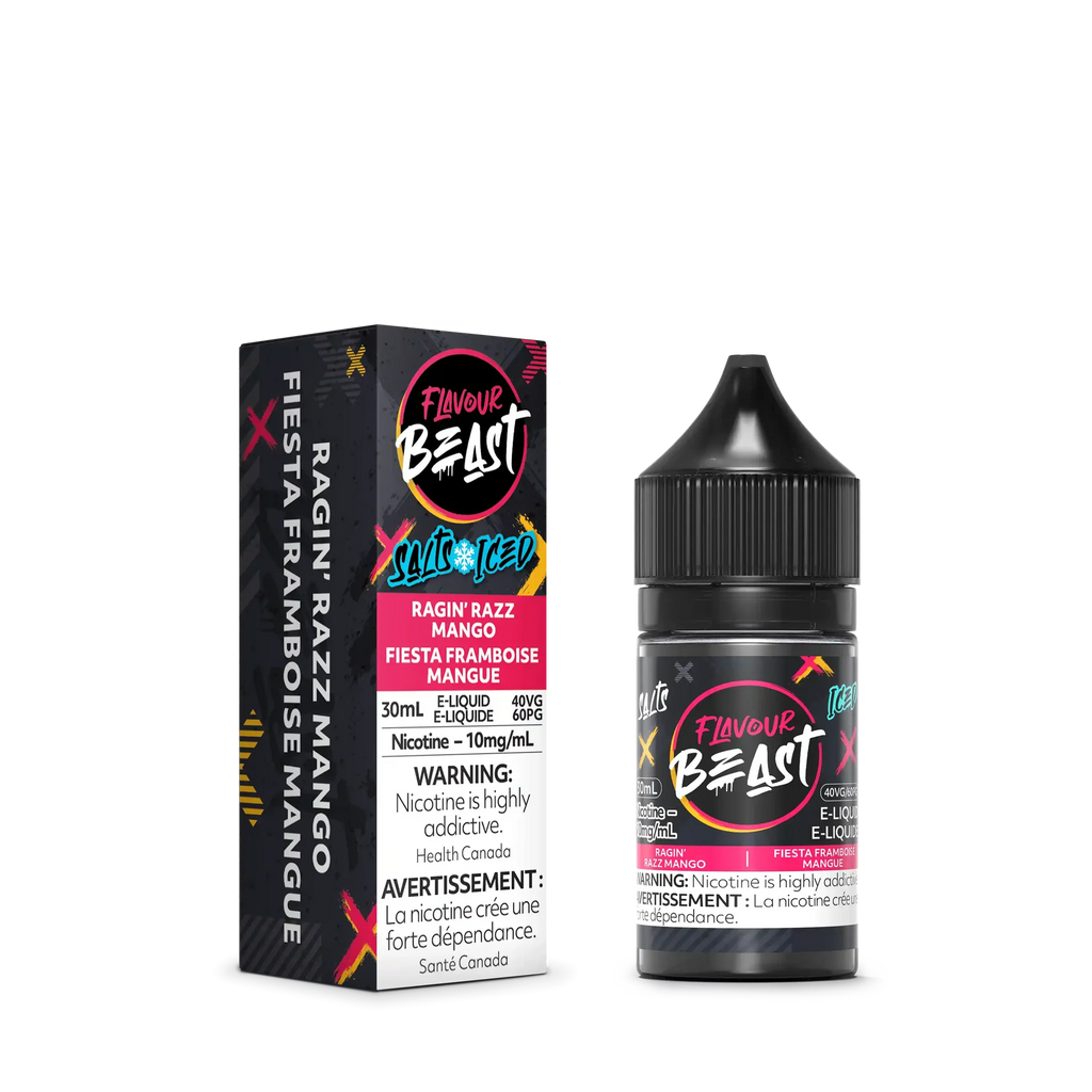 Ragin' Razz Mango Iced by Flavour Beast Salt - view 2