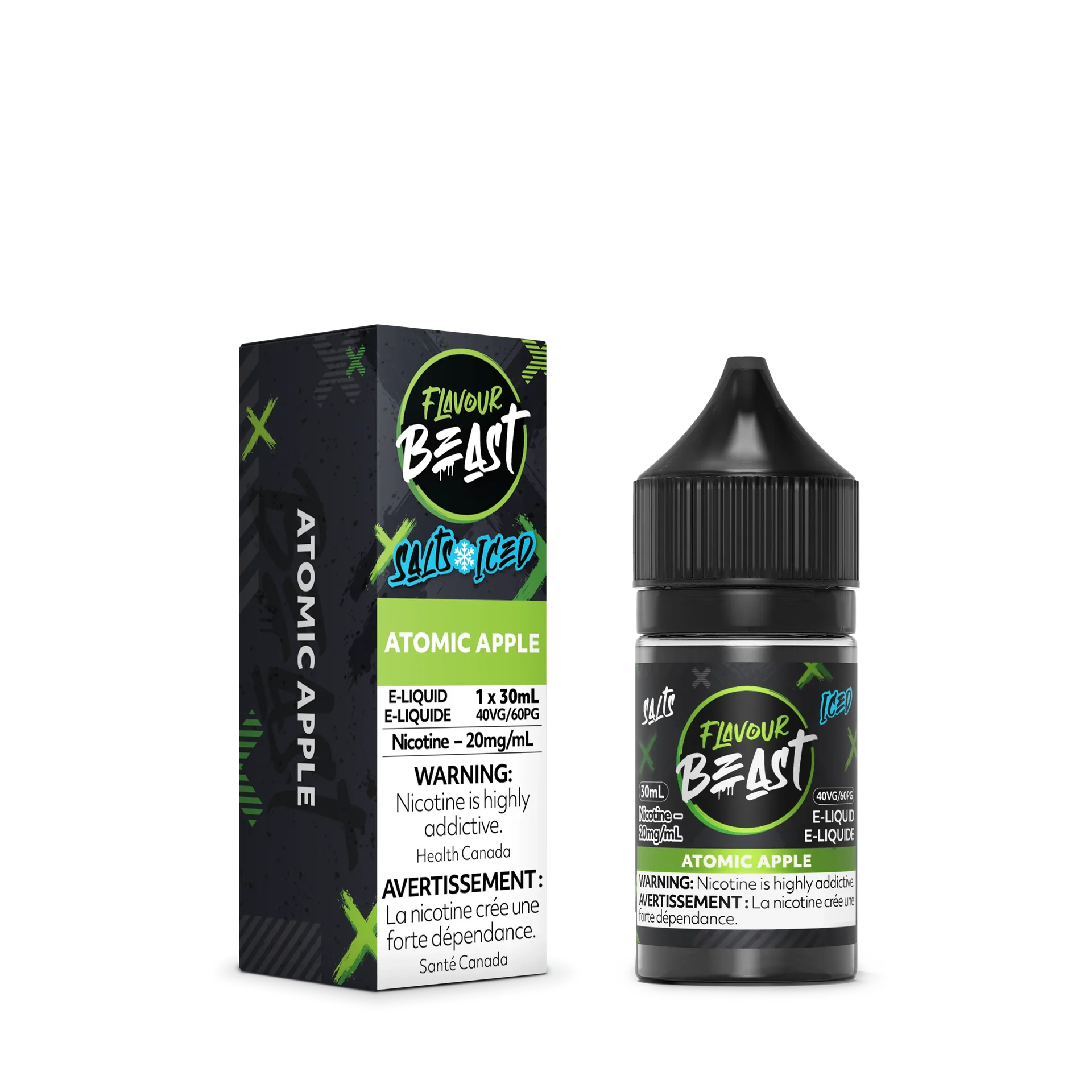 Atomic Apple Iced by Flavour Beast Salt by FLAVOUR BEAST — view 2