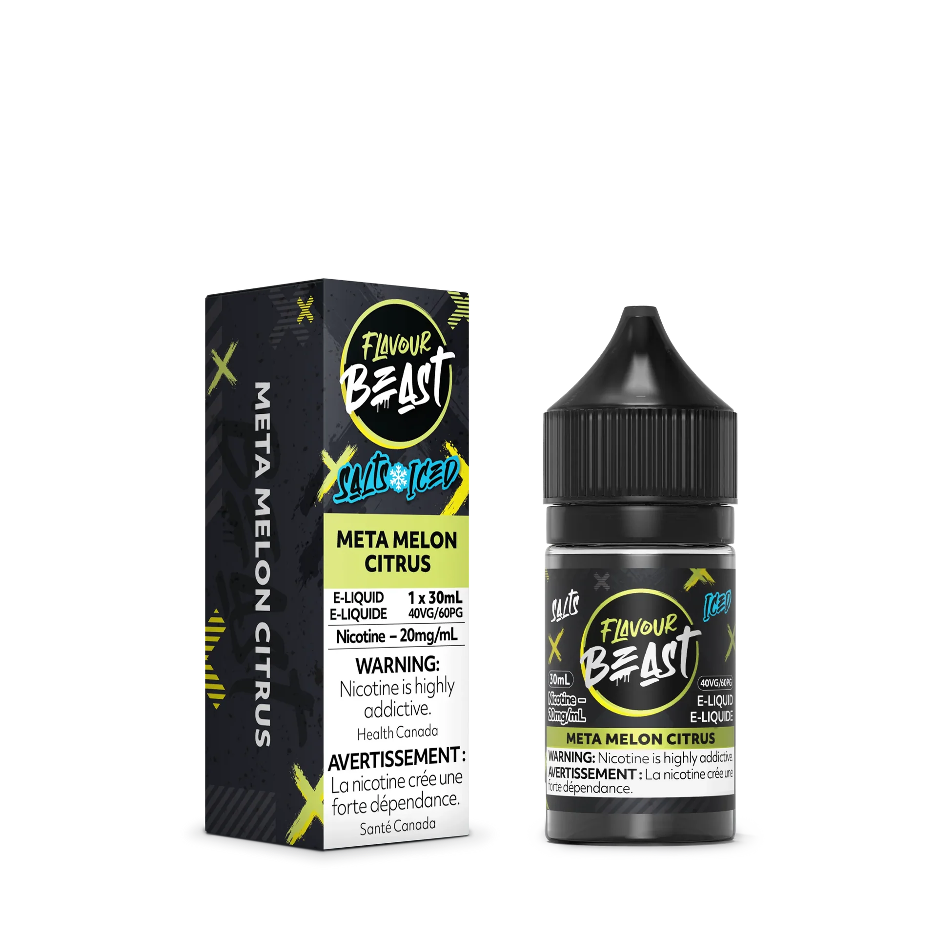 Meta Melon Citrus Iced by Flavour Beast Salt by FLAVOUR BEAST — view 2